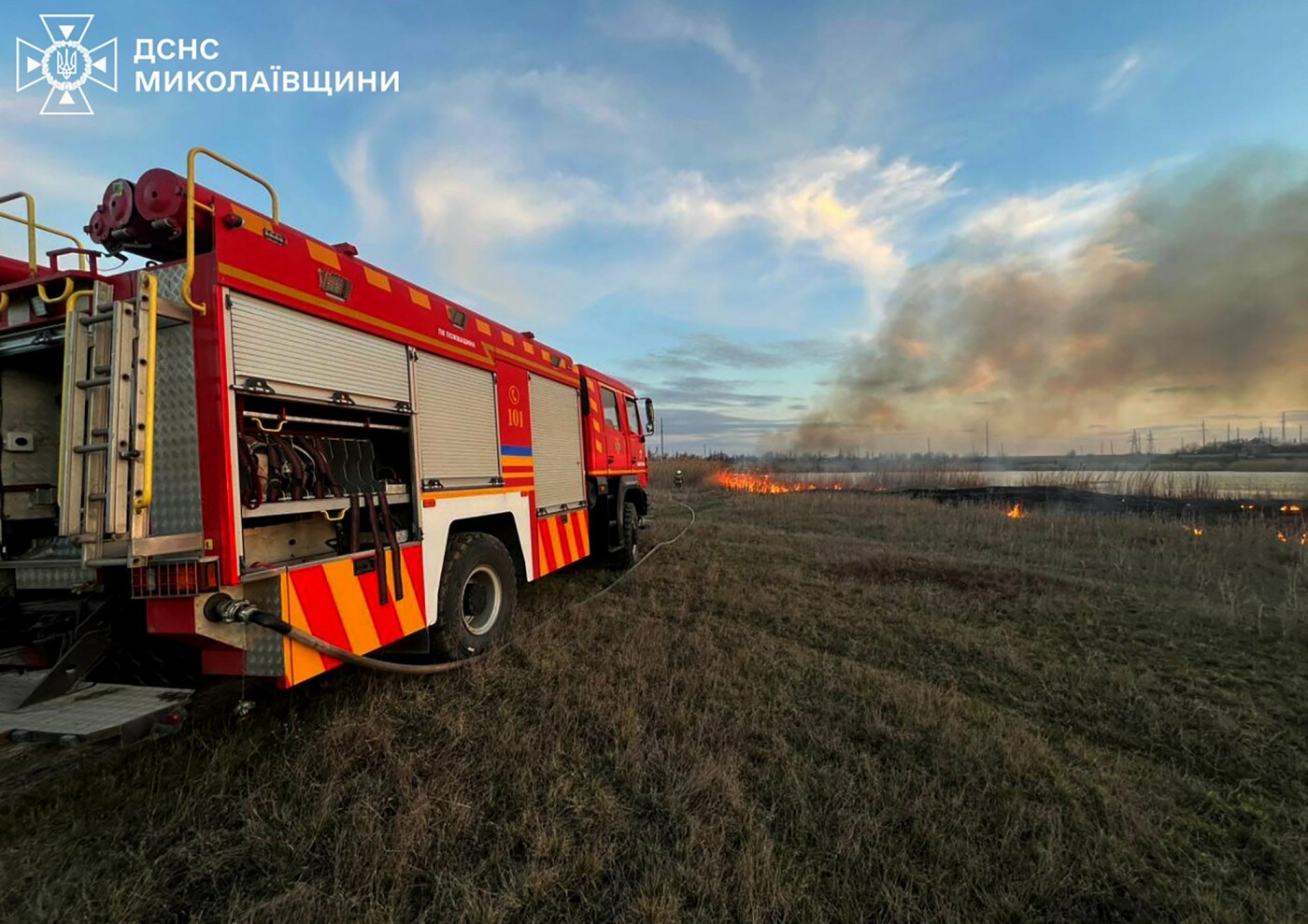 Пожары в Николаевской области