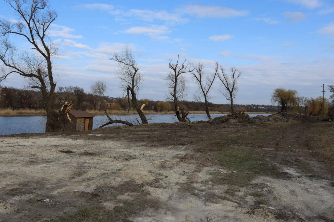 Пляж в Первомайске