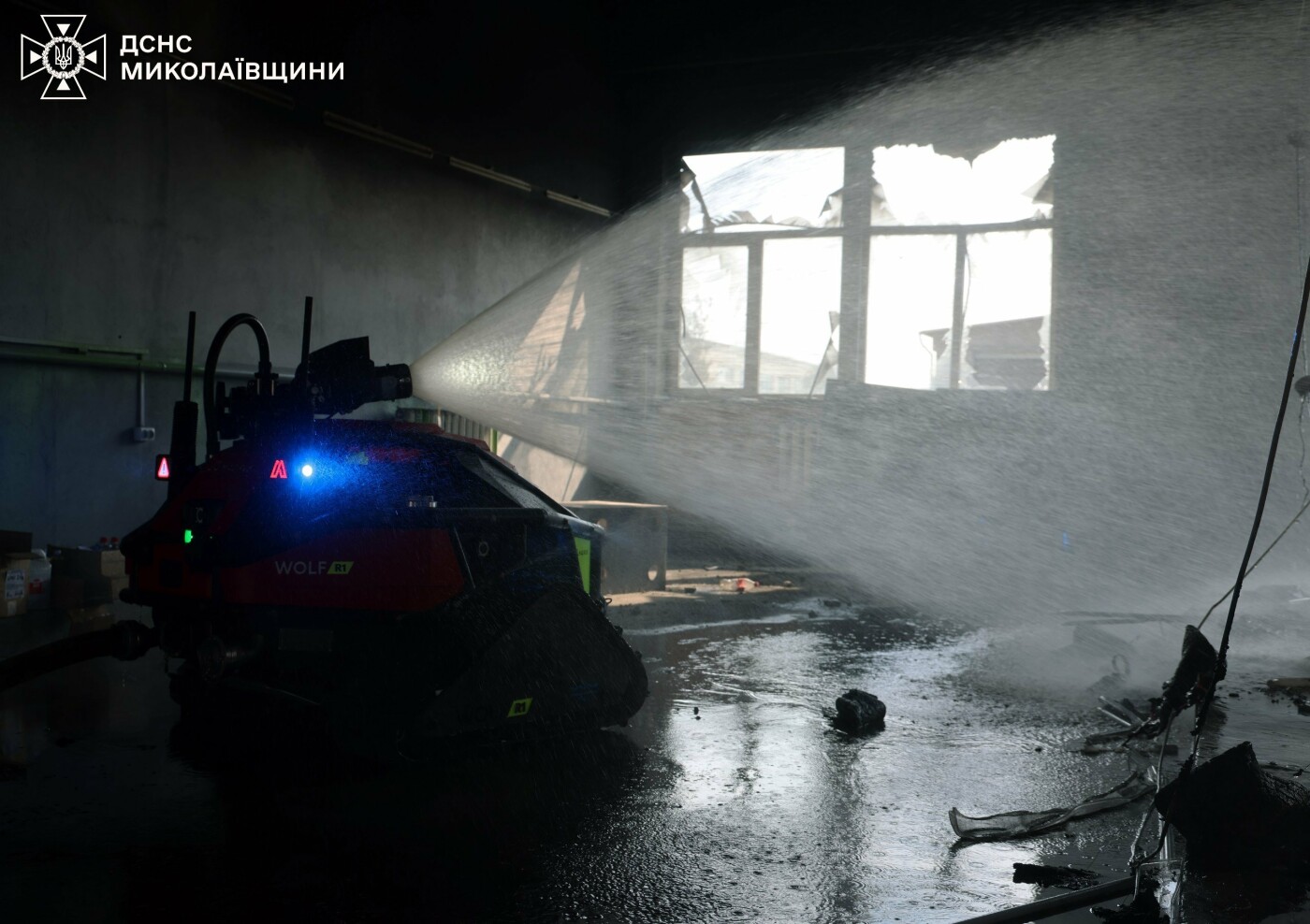 Последствия атаки Николаев