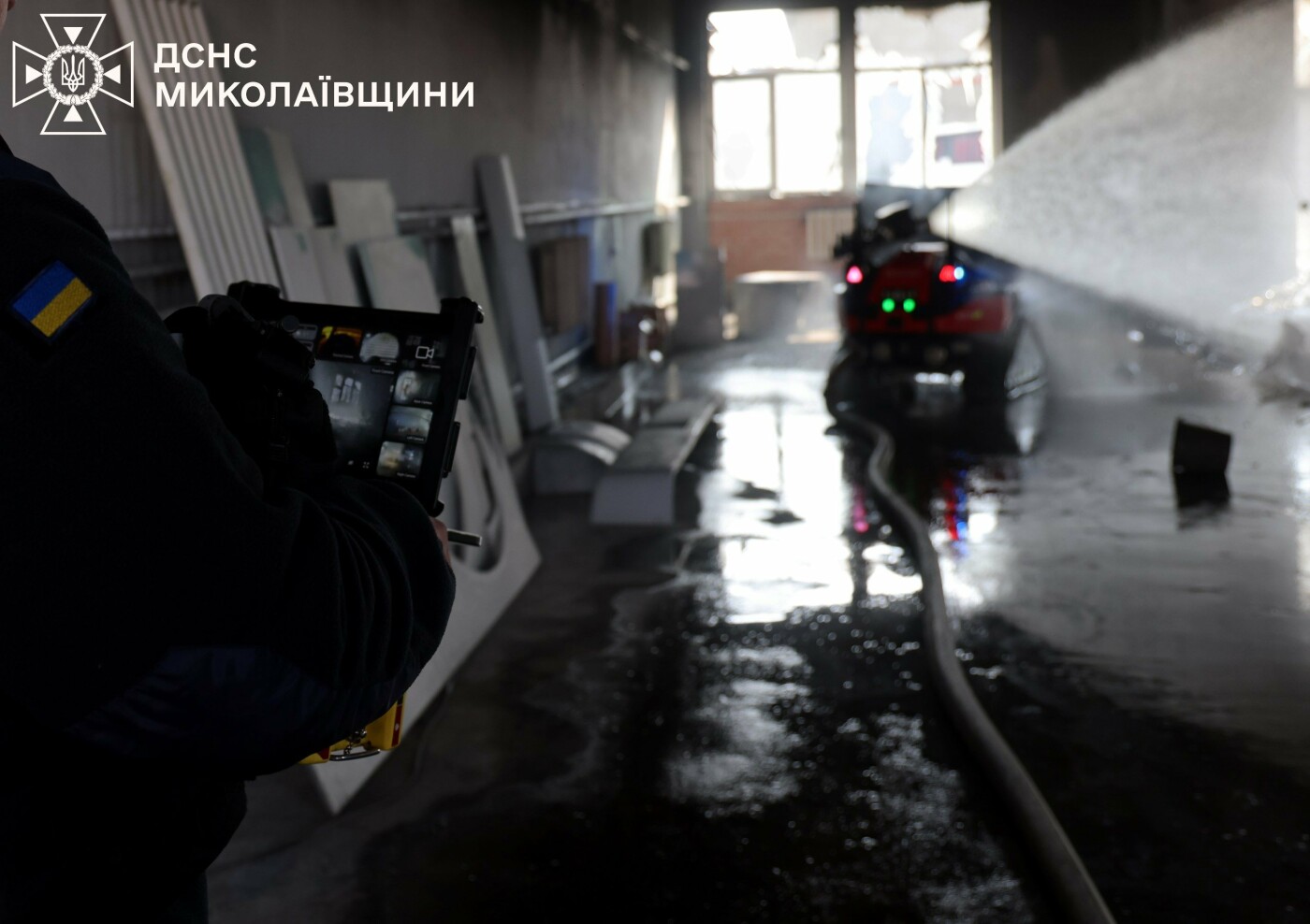 Последствия атаки Николаев