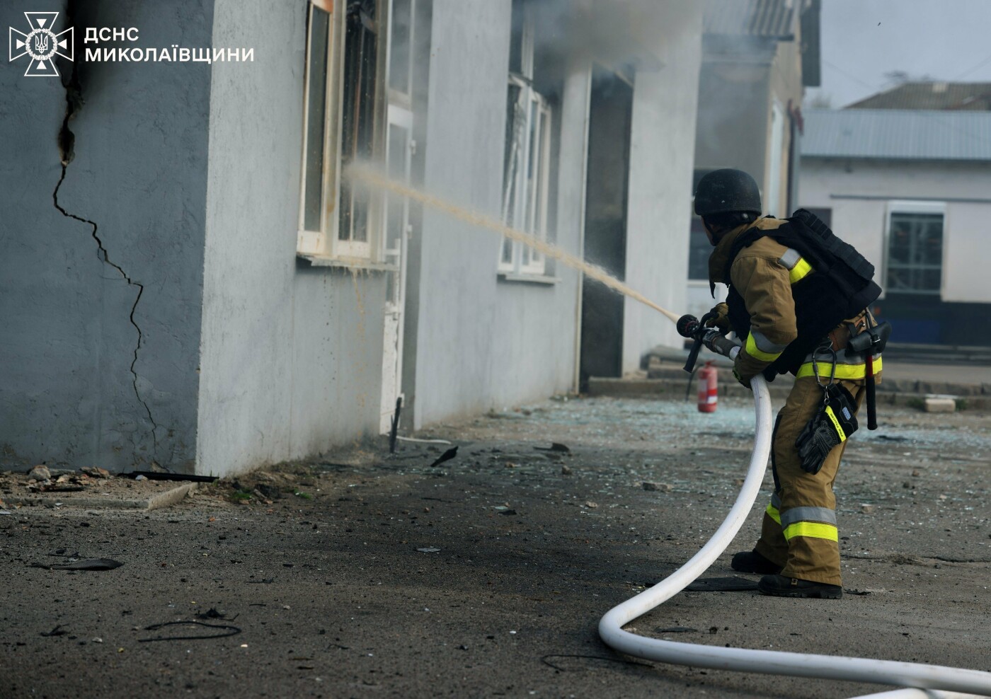 Последствия атаки Николаев