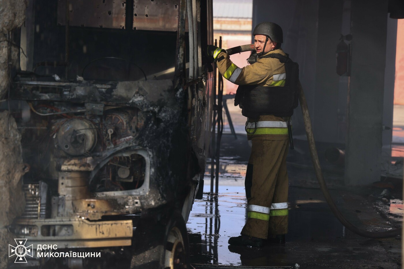 Пожары в Николаевской области