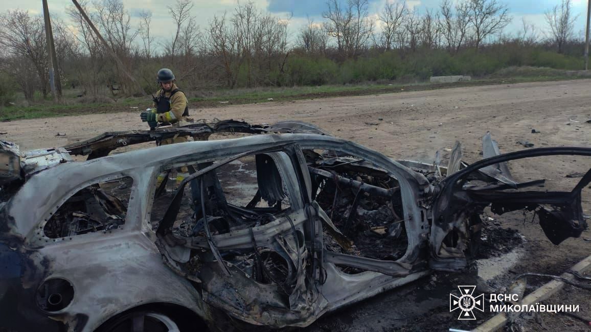 Пожары в Николаевской области