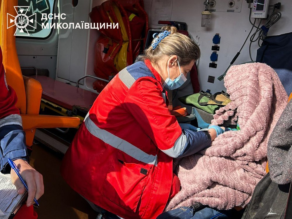 Пожар в Николаевской области