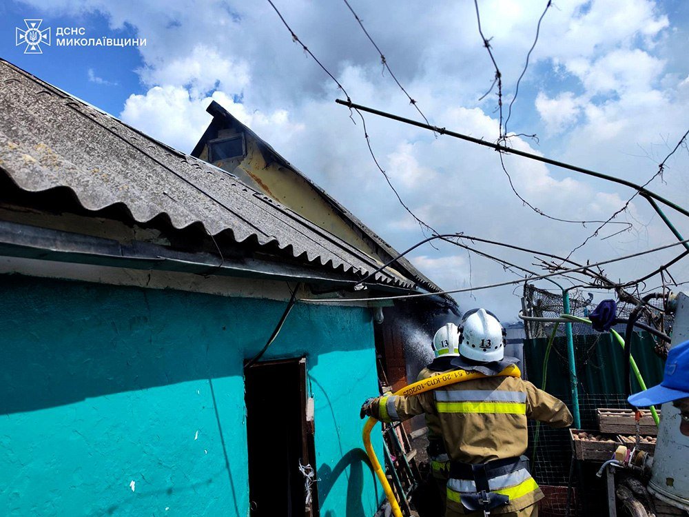 Пожары в Николаевской области