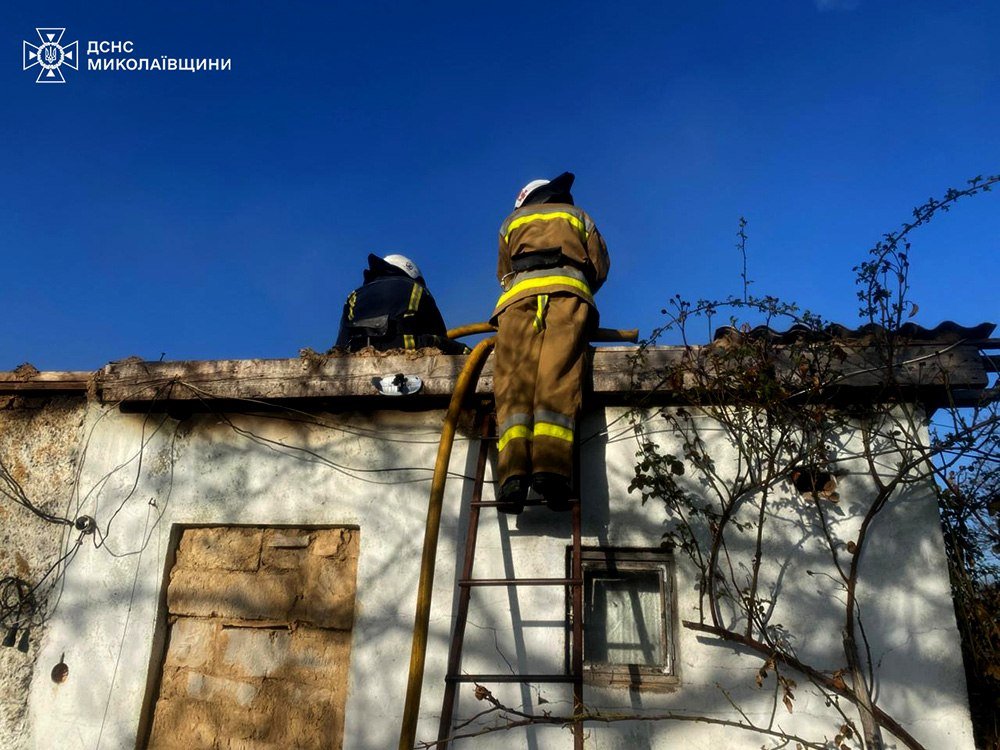 Пожары в Николаевской области