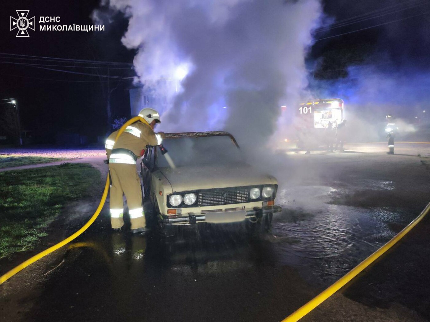 Пожары в Николаевской области