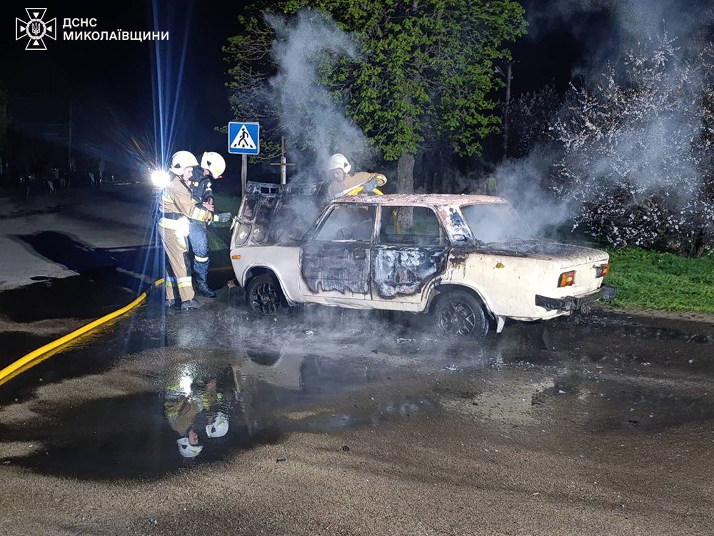 Пожары в Николаевской области