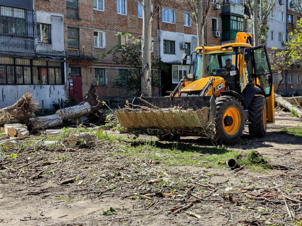 Последствия непогоды в Николаеве
