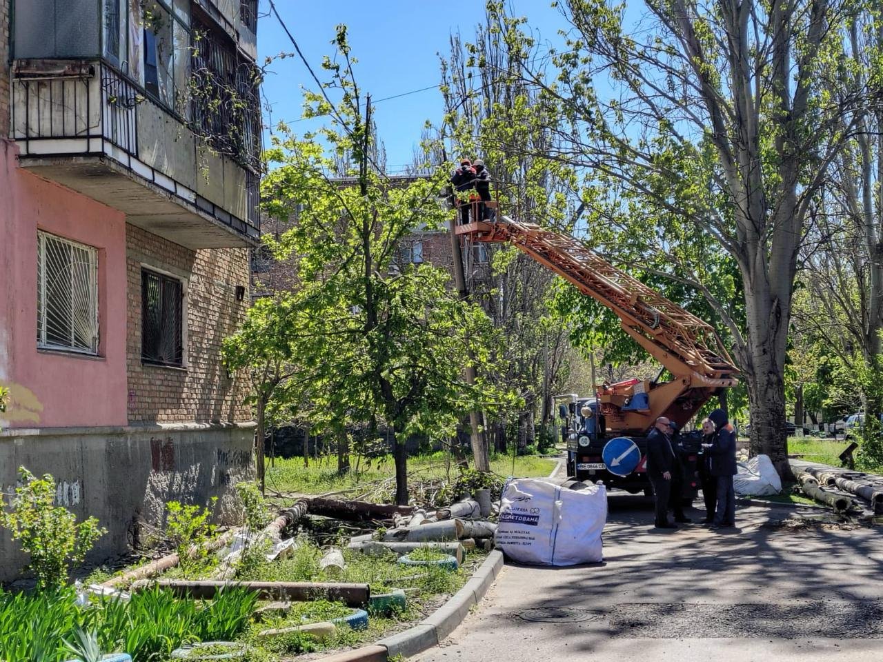 Последствия непогоды в Николаеве