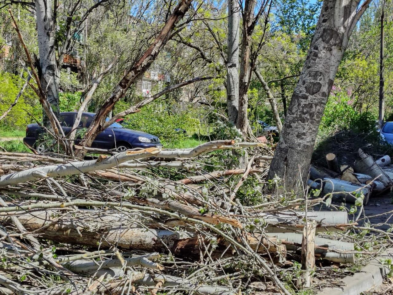 Последствия непогоды в Николаеве