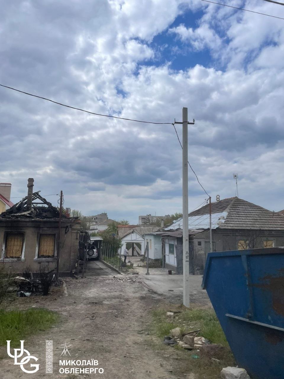 Последствия атаки по Николаеву