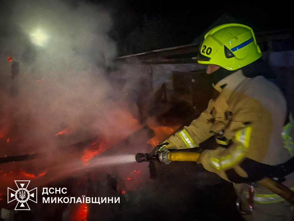 Пожары в Николаевской области