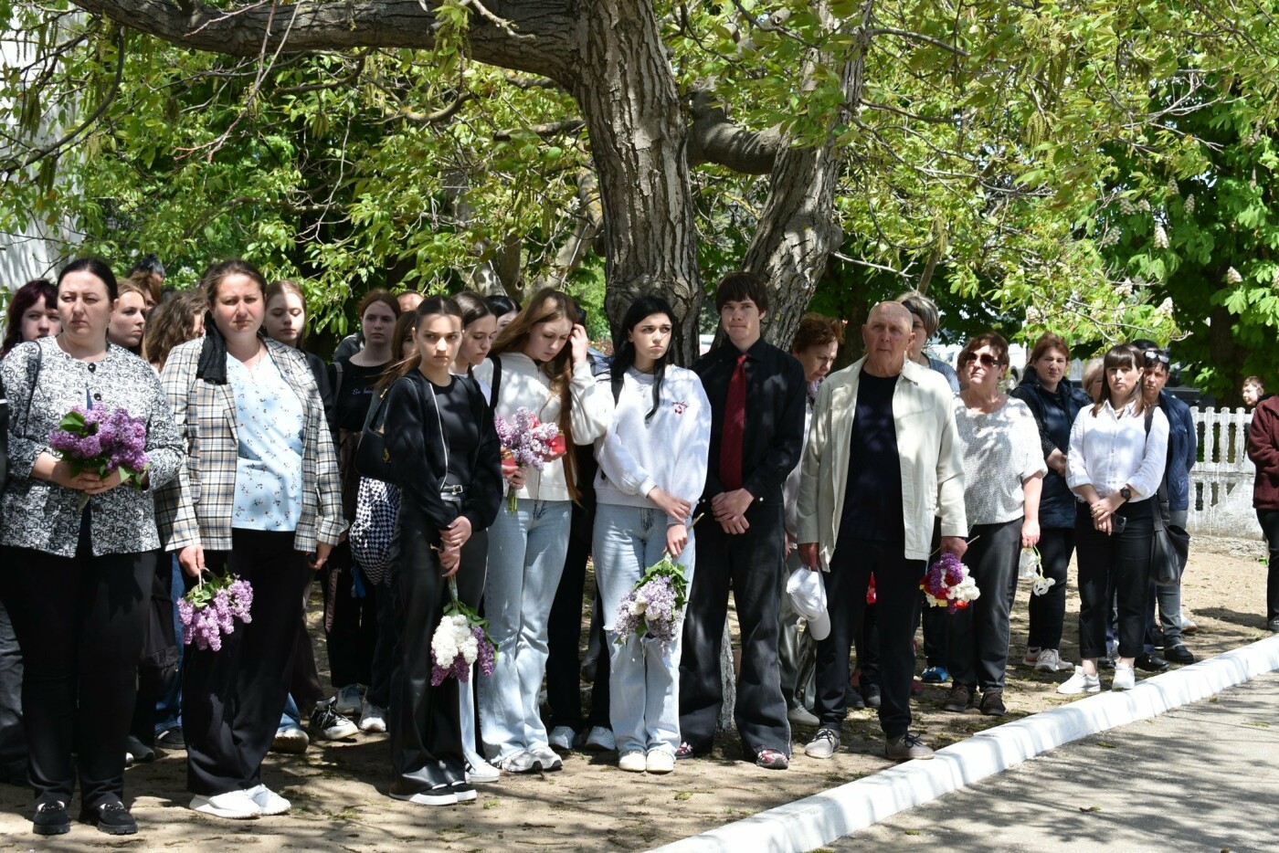 В Баштанке почтили память командира Андрея Олейника