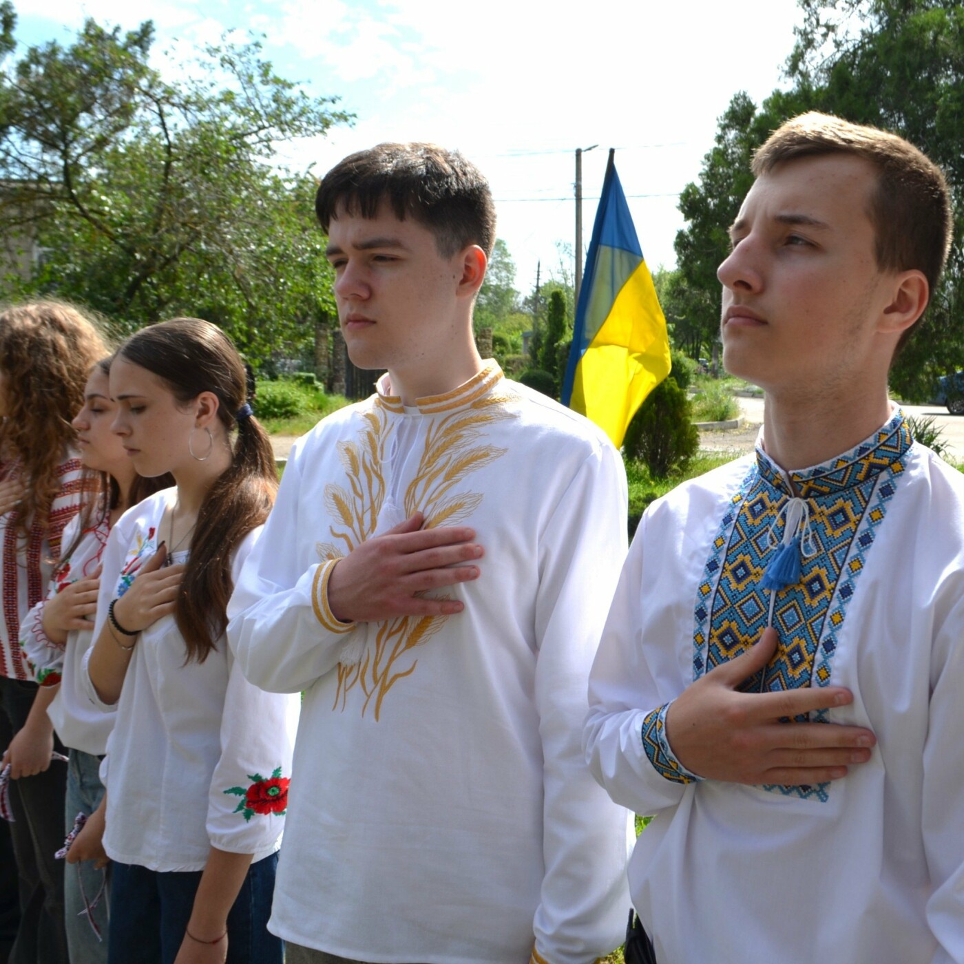 Акция «Вышитая лента памяти» в Николаевской области