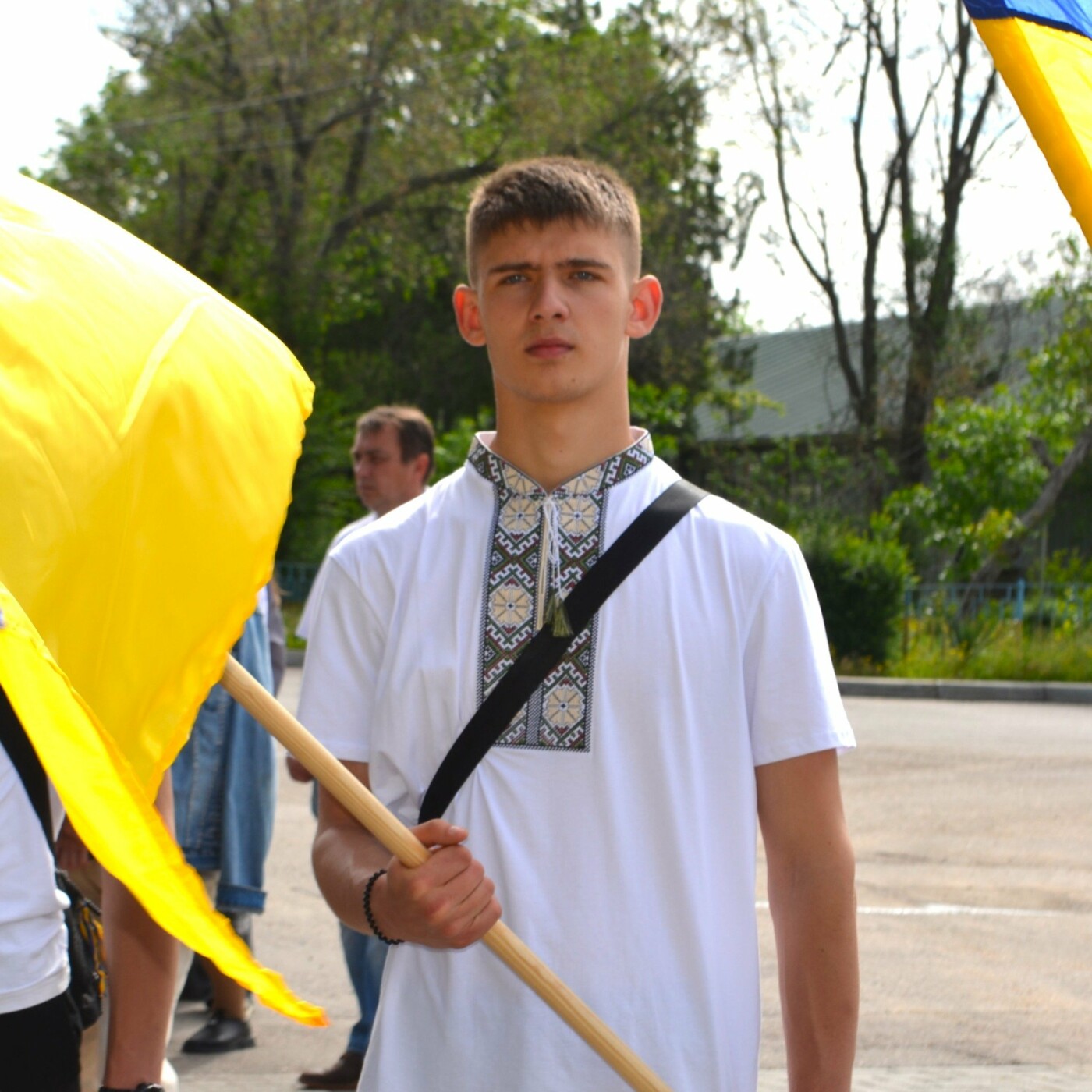 Акция «Вышитая лента памяти» в Николаевской области