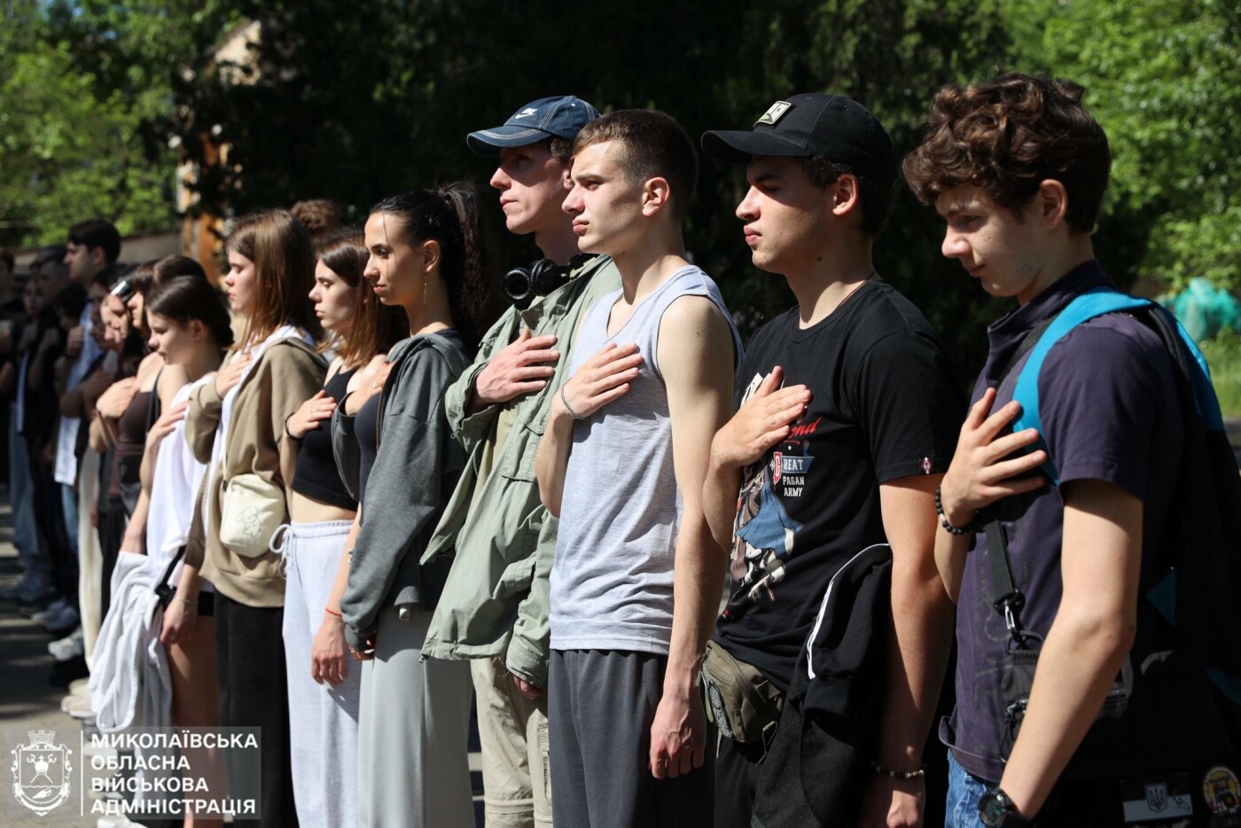 В Николаеве состоялась патриотическая подготовка для молодежи