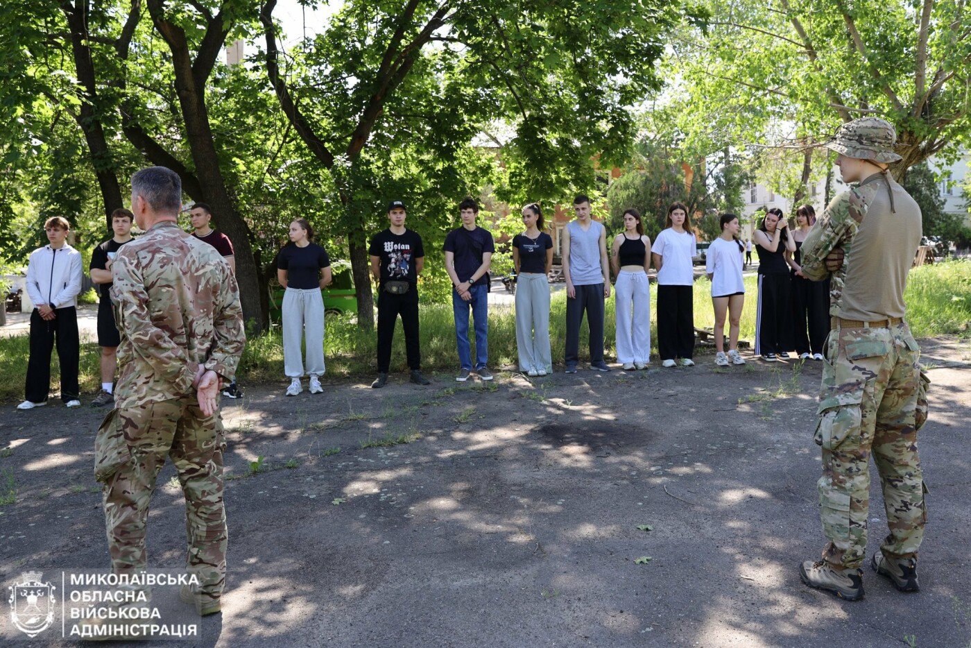 В Николаеве состоялась патриотическая подготовка для молодежи