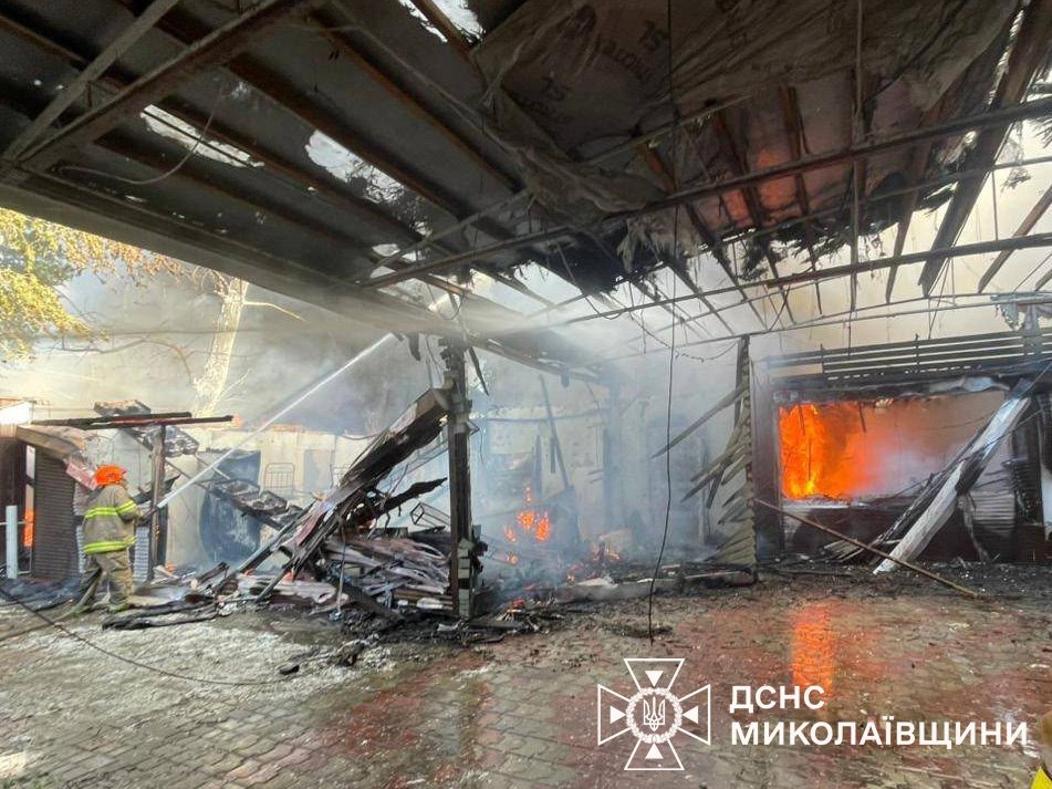 Пожары в Николаевской области