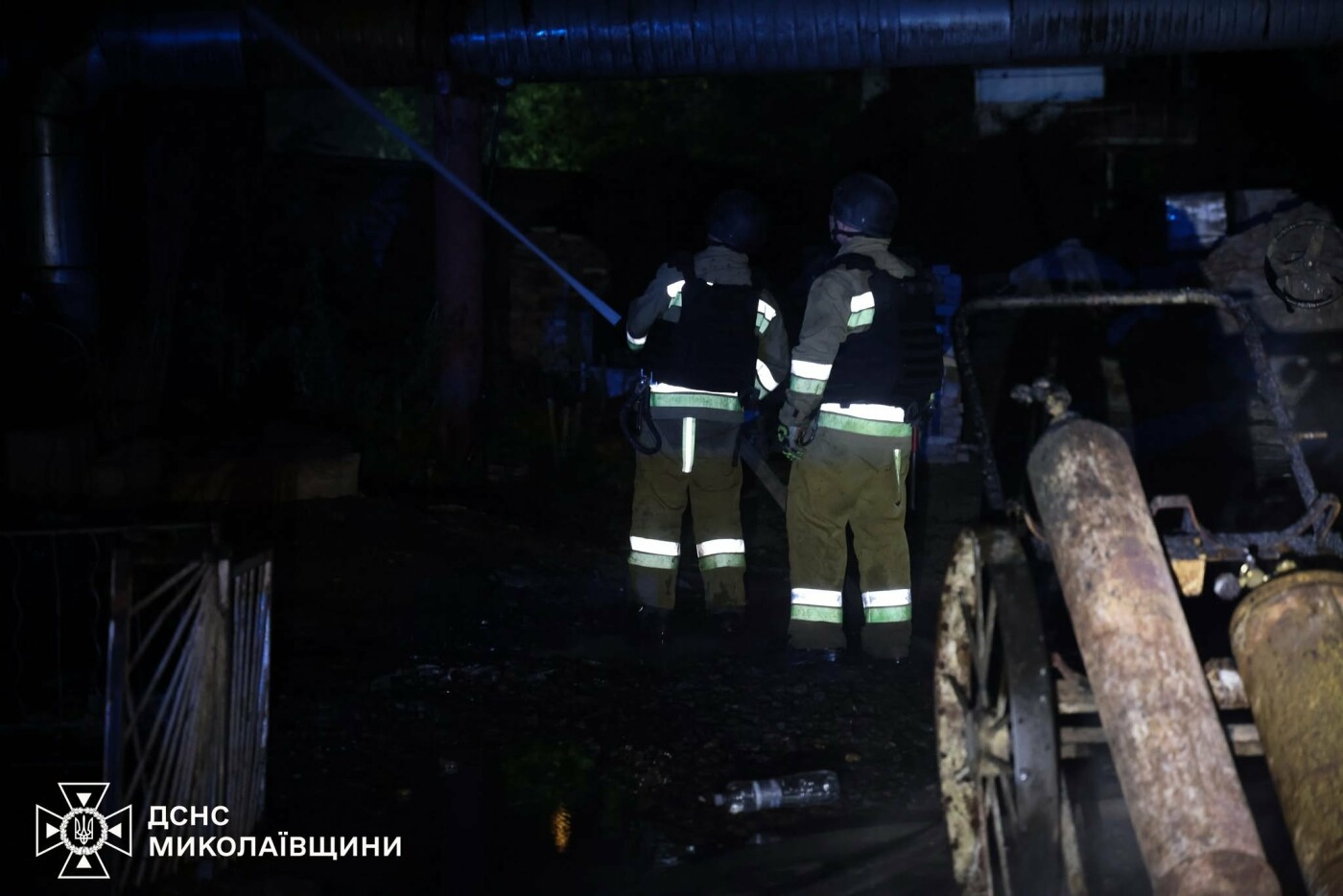 Пожар в Николаеве
