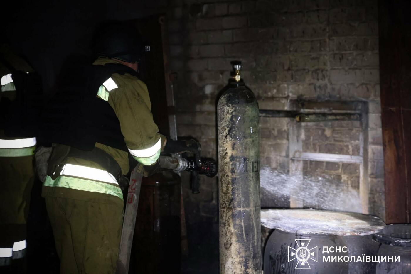 Пожар в Николаеве