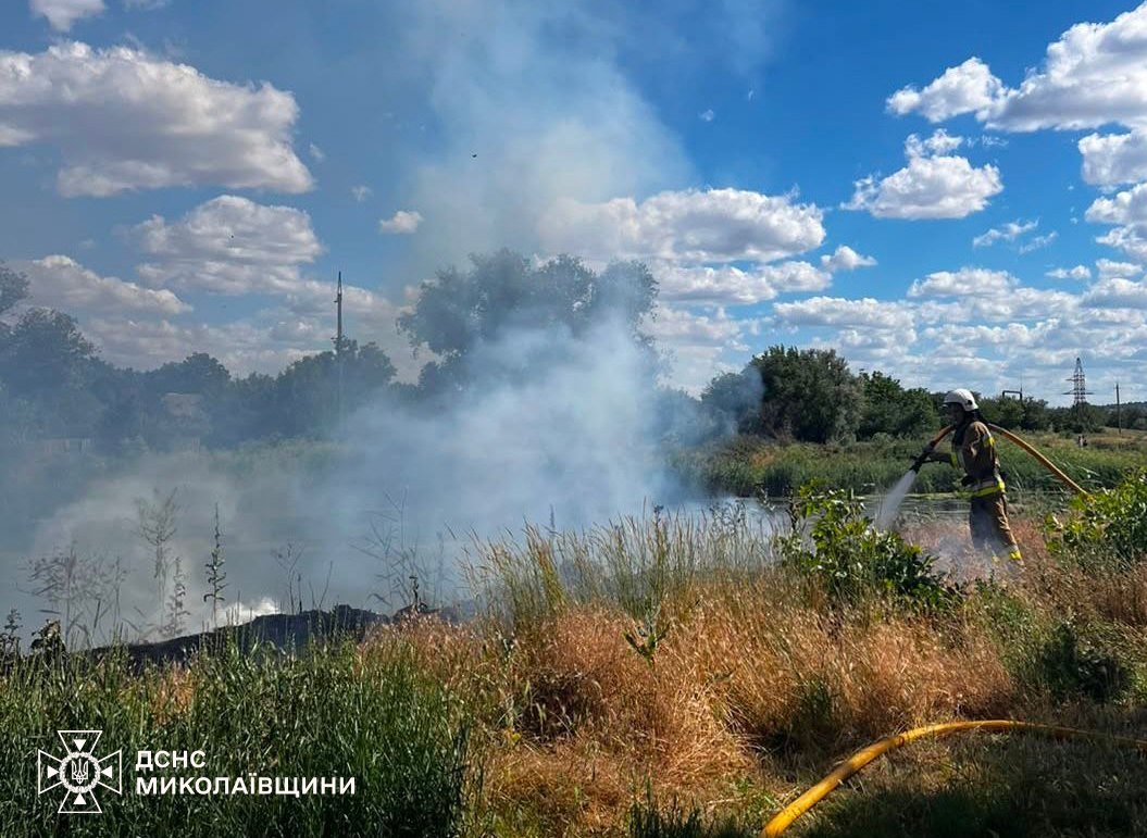 Пожары в Николаевской области