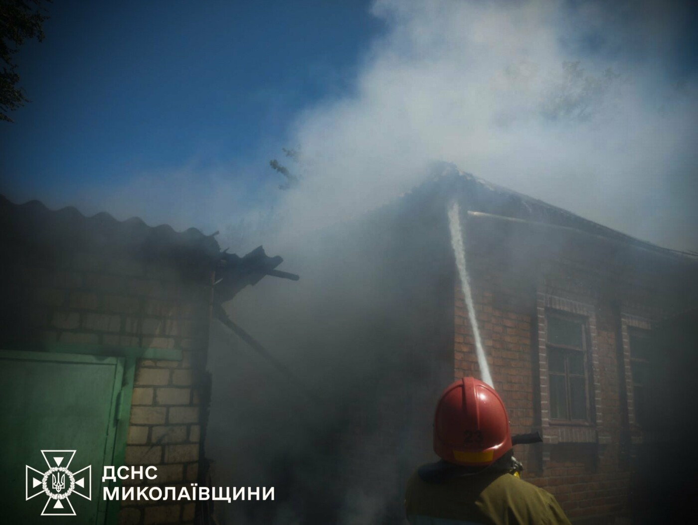 Пожары на Мик