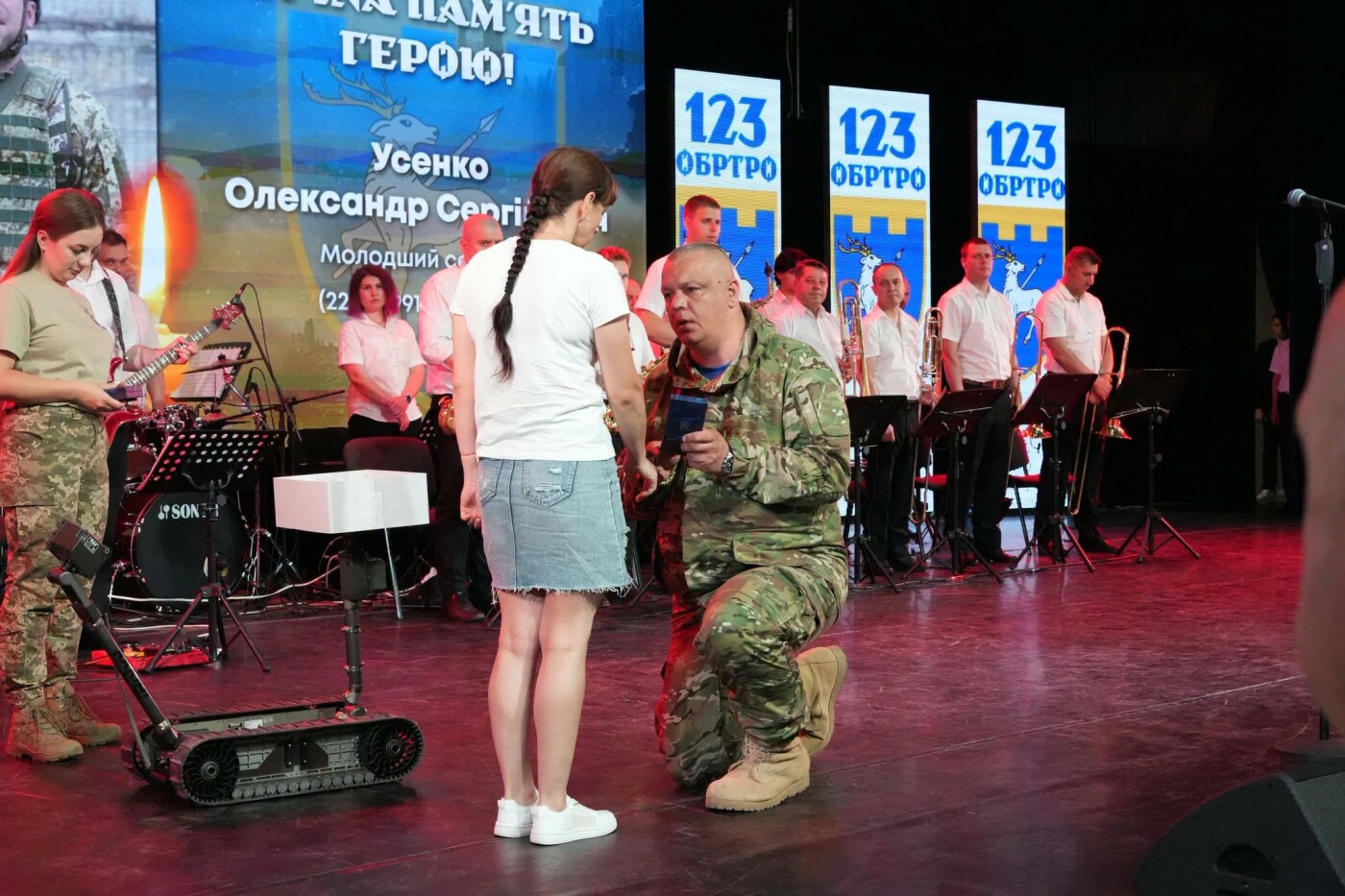 Годовщина создания 123 бригады