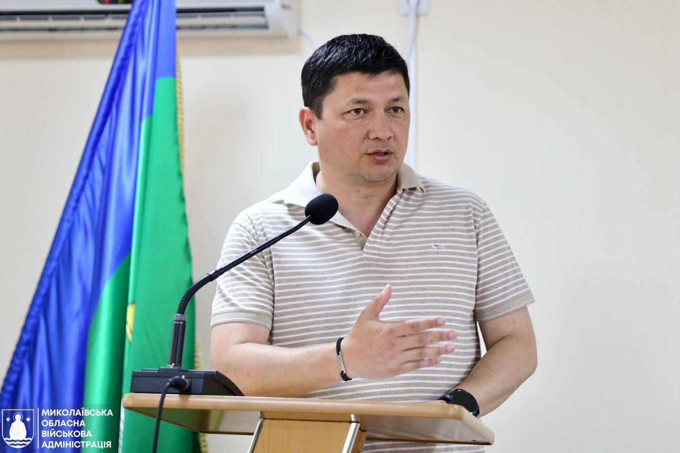 В Южноукраинске представили начальника МВА