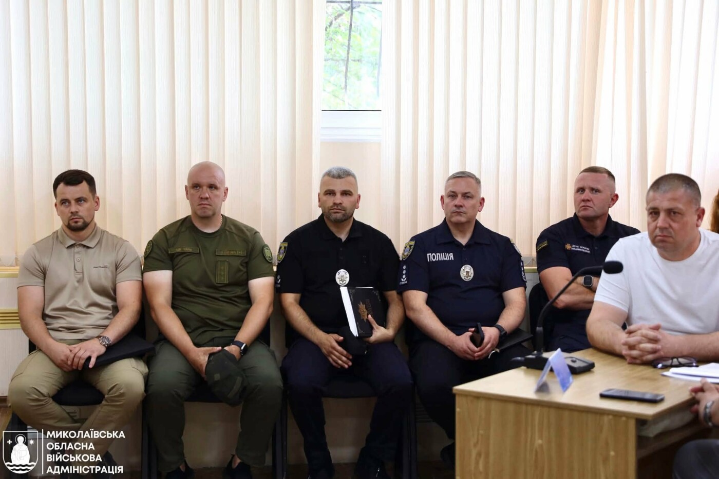 В Южноукраинске представили начальника МВА