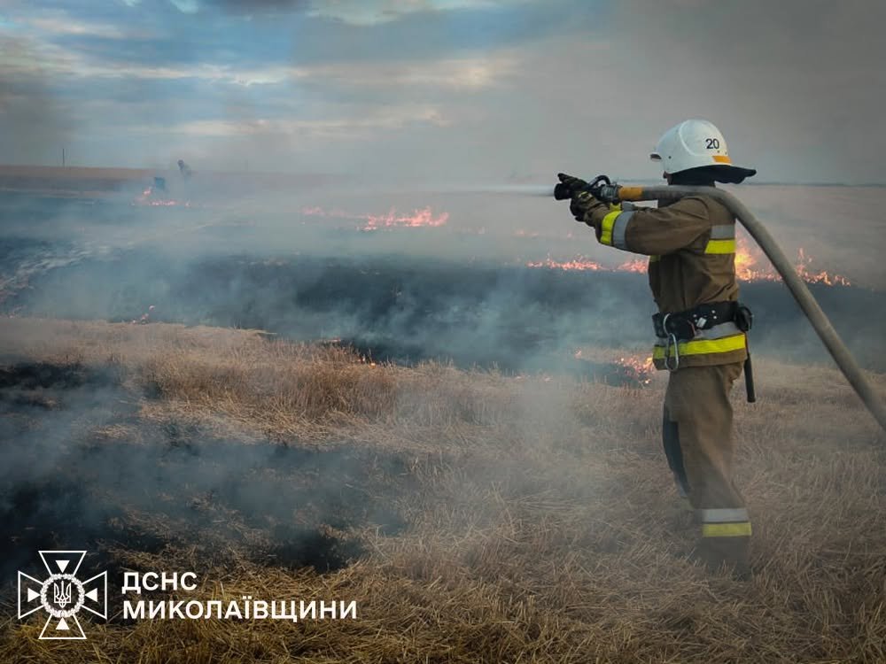 Пожежі на Миколаївщині
