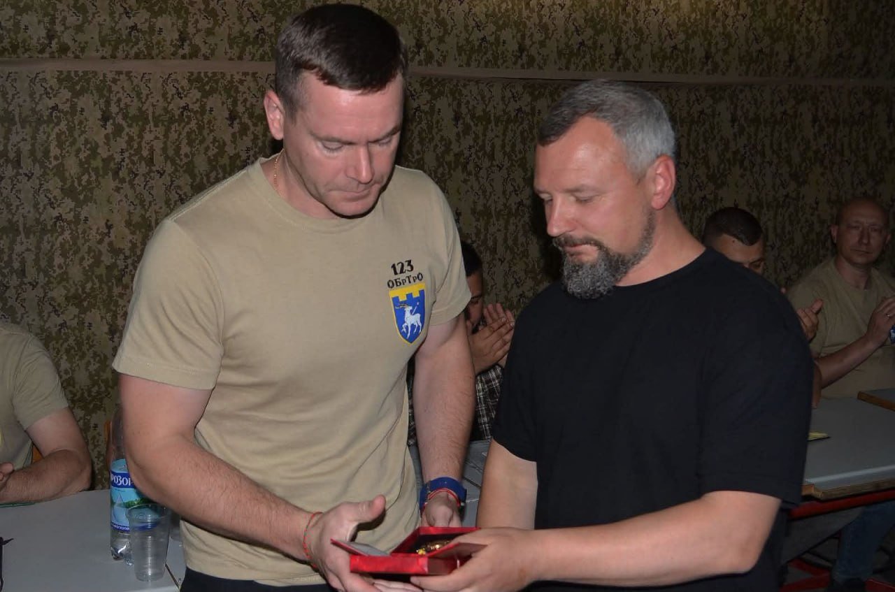 Назначение нового командира 123 бригады