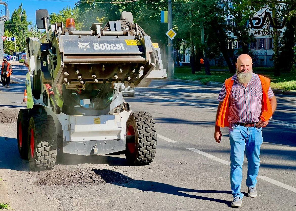 Ремонт дорог в Николаеве