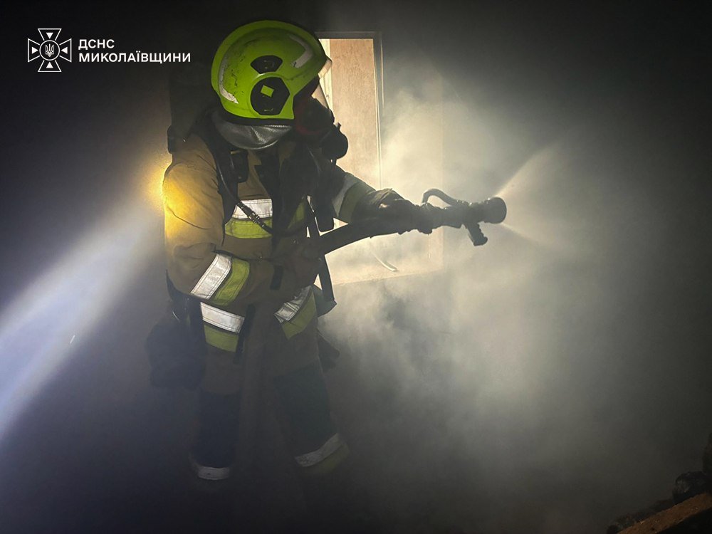Пожары в Николаевской области