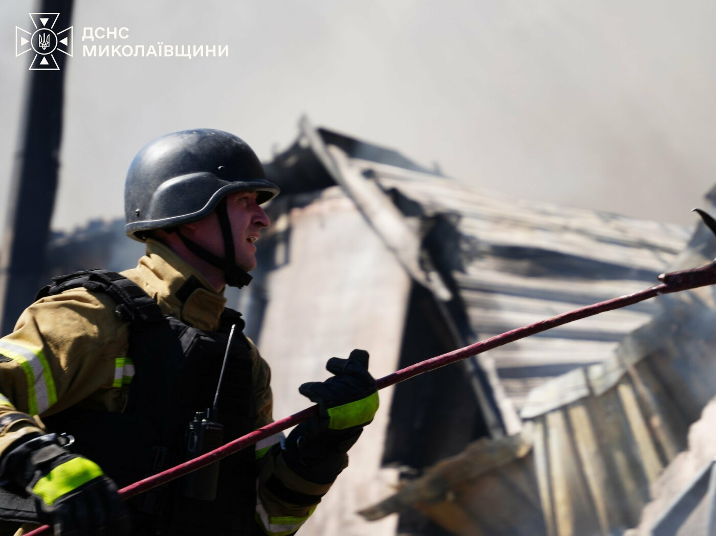 Пожары в Николаевской области