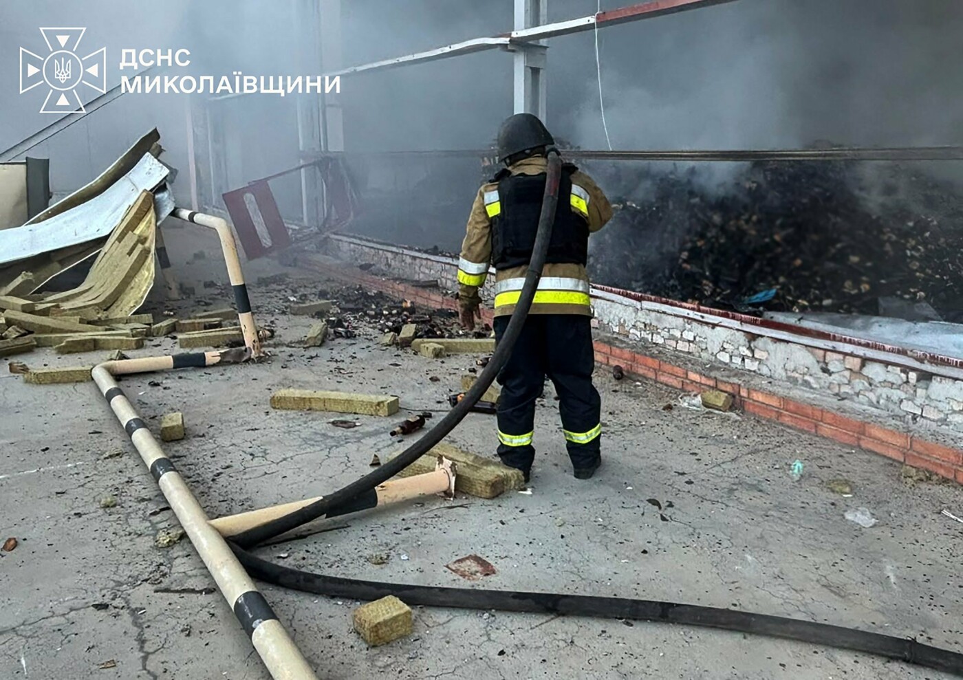 Пожары в Николаевской области