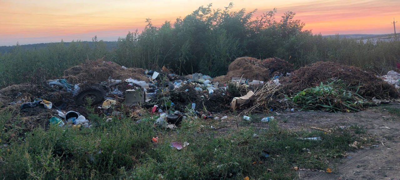 На Николаевщине обнаружили незаконную свалку