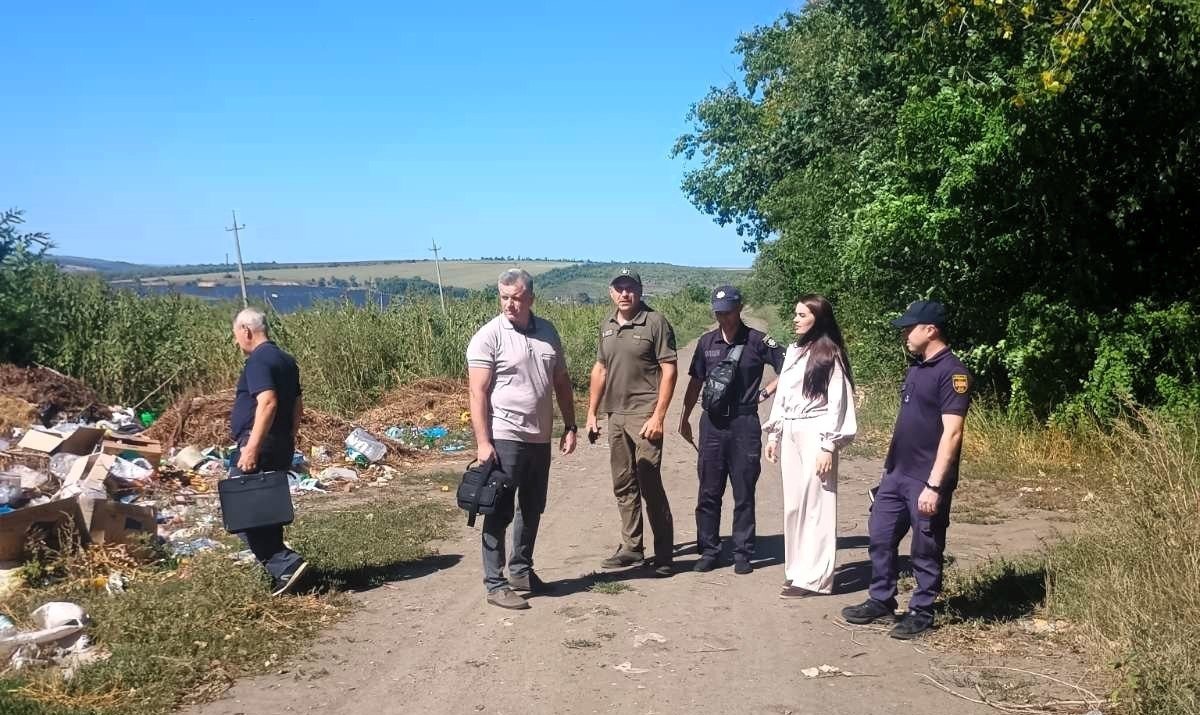 На Николаевщине обнаружили незаконную свалку
