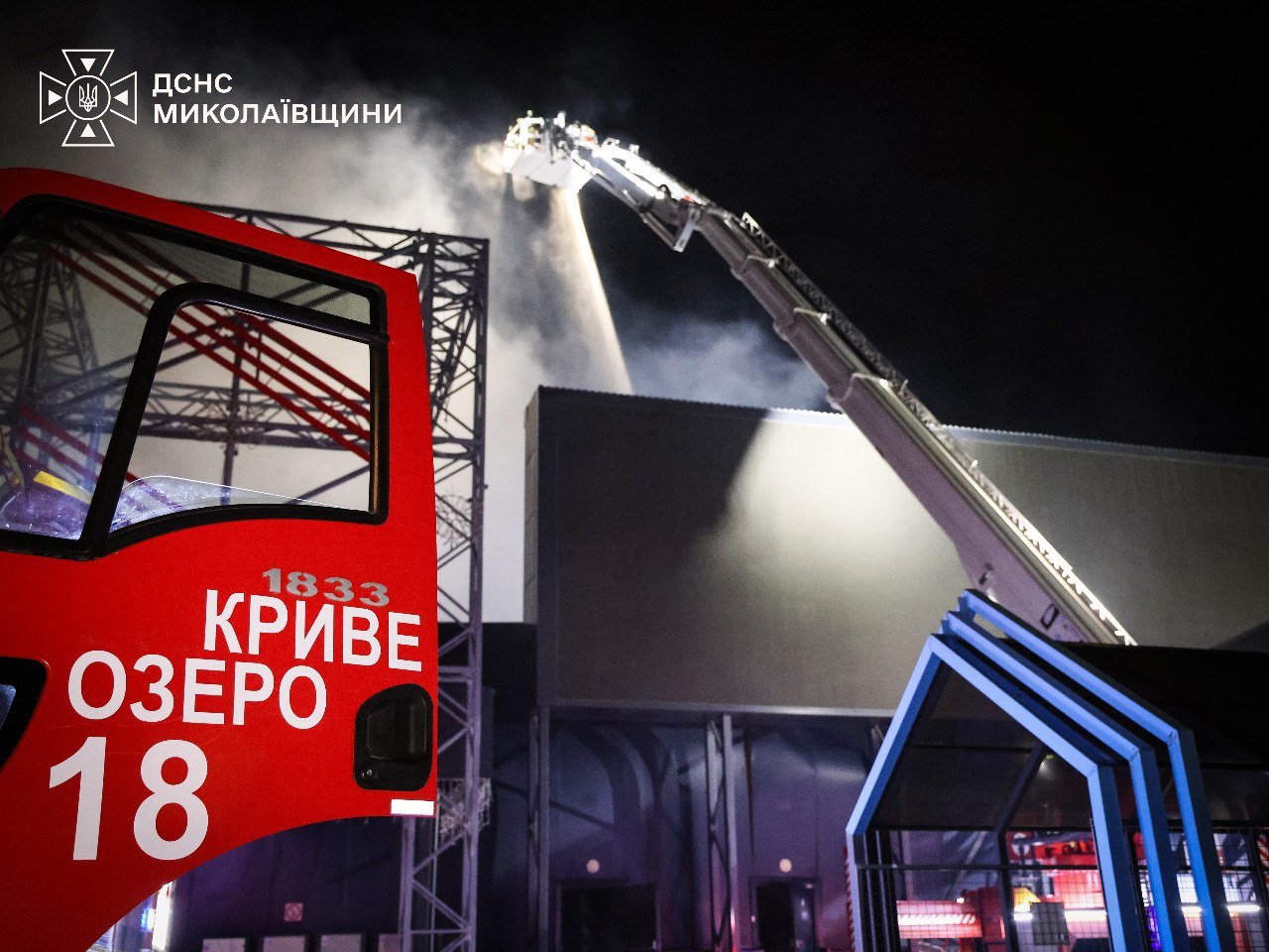 Пожар в Николаевской области