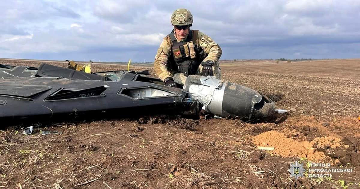 В Николаевской области обнаружили и уничтожили российский беспилотник
