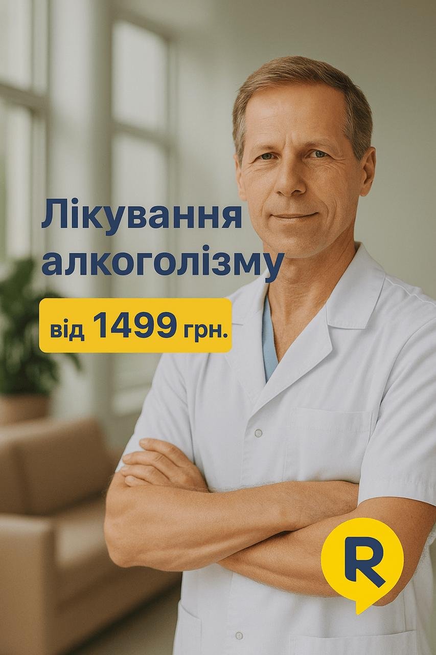 Лікування алкоголізму Бровари / Клініка Рецена / Виведення із запою / Кодування від алкоголізму